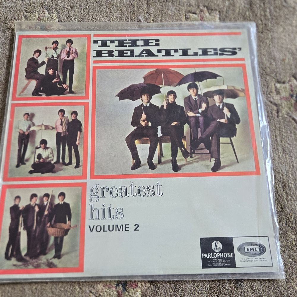 The Beatles Greatest Hits Volume 2 Vinyl Album Pristine And GUC